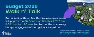 Budget 2026 Walk n Talk Invitation Budget 2026 Walk n Talk Invitation