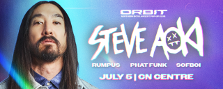 Steve Aoki at the CN Centre on July 5, 2026 Steve Aoki at the CN Centre on July 5, 2026