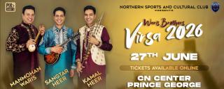 Virsa 2026 at the CN Centre on June 27 Virsa 2026 at the CN Centre on June 27